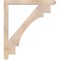 Ekena Millwork Merced Craftsman Smooth Bracket, Douglas Fir, 3 1/2"W x 42"D x 48"H BKT04X42X48MRC04SDF - alternate 2